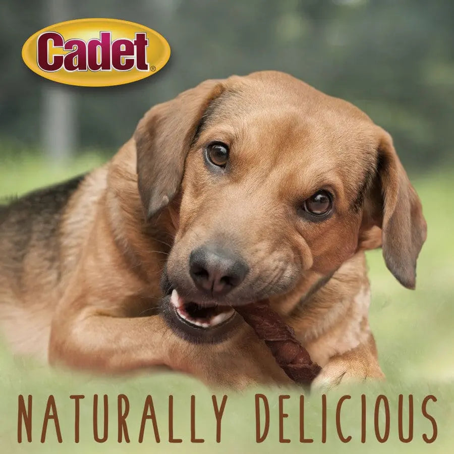 Cadet Gourmet Triple Chews Pork Hide Twists Cadet