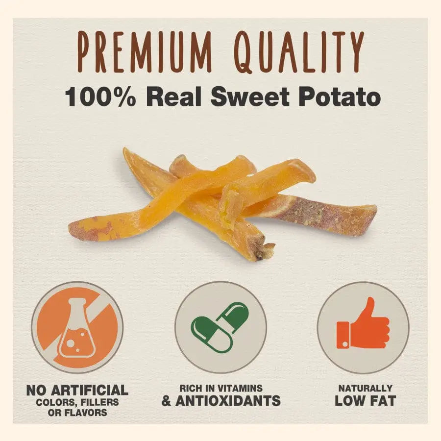 Cadet® Sweet Potato Steak Fries Dog Treats 1 Lbs Cadet®