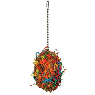 Calypso Creations Fiesta Ball Bird Toy Multi-Color 5 In X 11 in Prevue Pet CPD