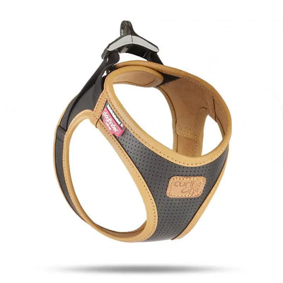 Curli Vegan Apple Leather Clasp Dog Harness Curli