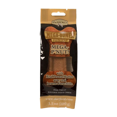 Darford® Mega-PNut! Jr. Flavor Bone Dog Treat 3.5 Oz Darford®