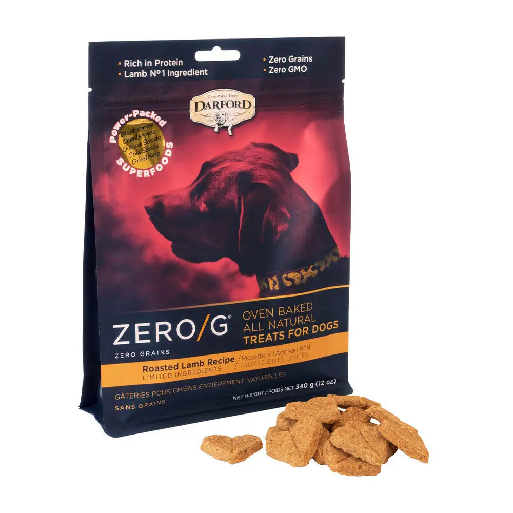 Darford® ZERO/G Roasted Lamb Oven Baked Dog Treats 12 Oz Darford®