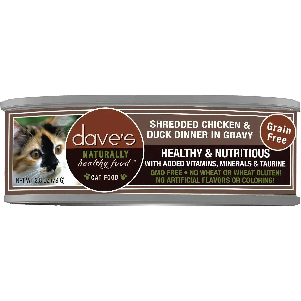 Dave's Pet Food Naturally Healthy Grain-Free  Dinner in Gravy Wet Cat Food  case of 24 Dave's Pet Food