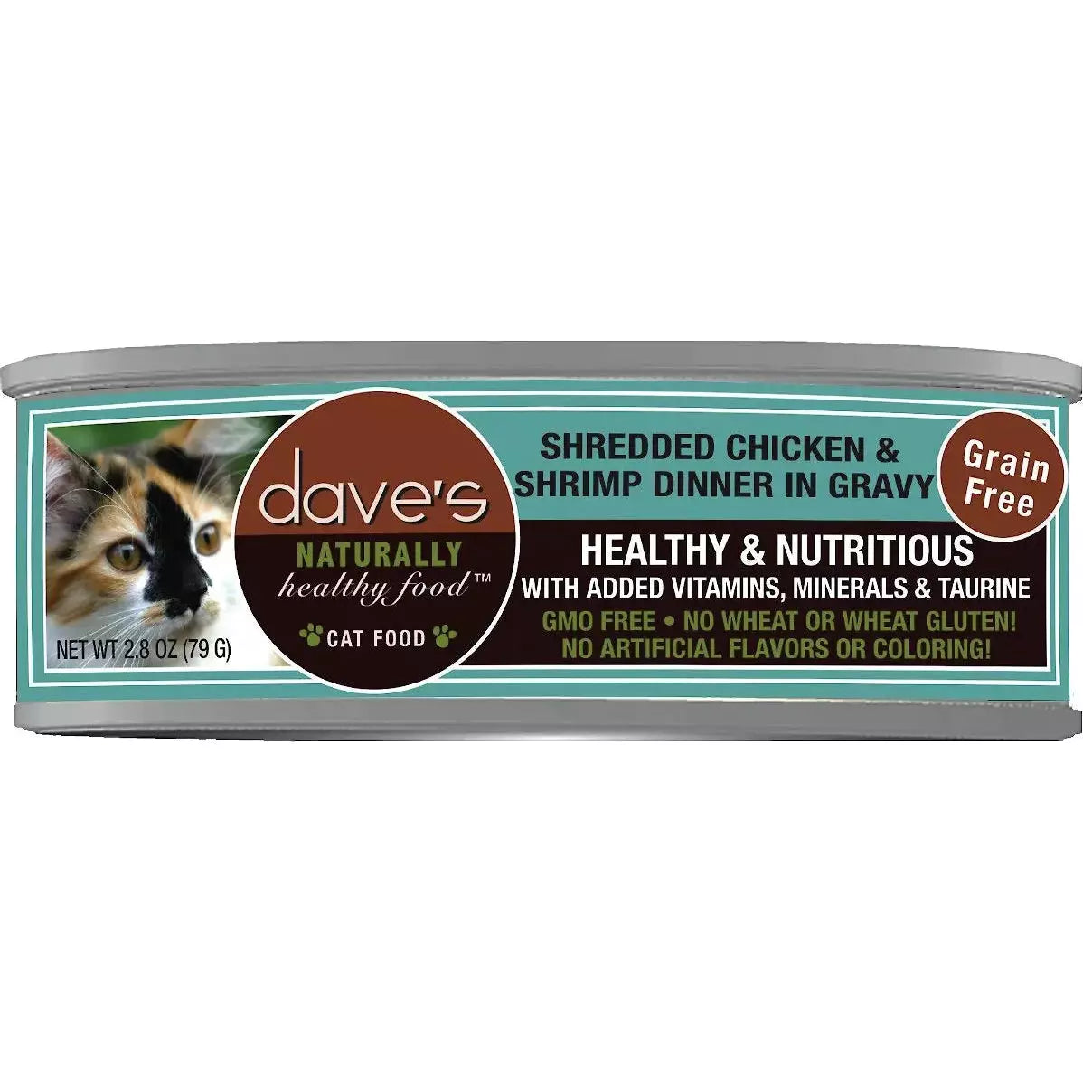 Dave's Pet Food Naturally Healthy Grain-Free  Dinner in Gravy Wet Cat Food  case of 24 Dave's Pet Food