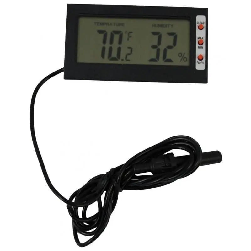 Digital Thermometer and Hygrometer for Terrariums Egg Incubator Vivarium Electronics