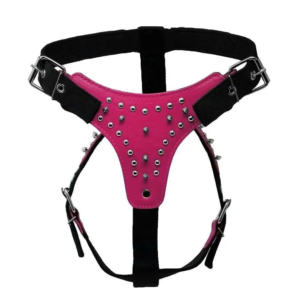 Dogline Leather Nylon Spike Harness Dogline WP