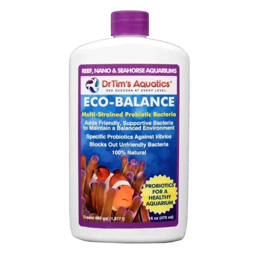 Dr. Tim's Aquatics Eco-Balance Multi-Strain Probiotic Bacteria for Reef Aquarium Dr. Tim's Aquatics