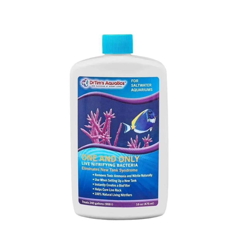 Dr. Tim's Aquatics One & Only Live Nitrifying Bacteria for Saltwater Aquariums Dr. Tim's Aquatics