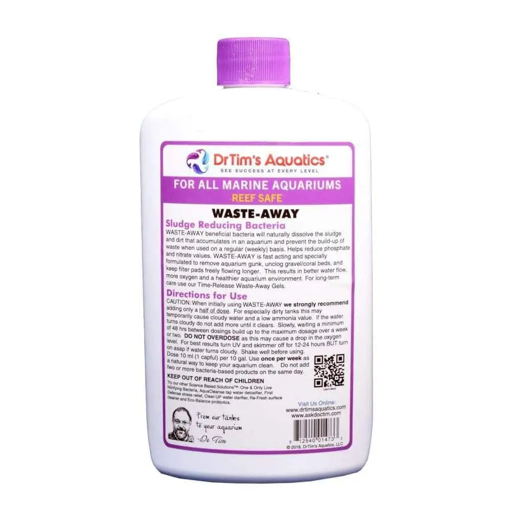 Dr. Tim's Aquatics Waste-Away Natural Aquarium Cleaner for Reef Aquarium Dr. Tim's Aquatics