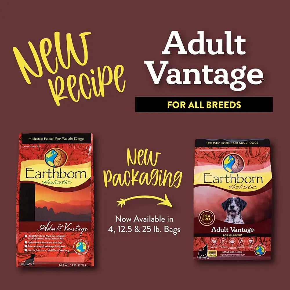 Earthborn Holistic Adult Vantage Dry Dog Food Turkey Earthborn Holistic®