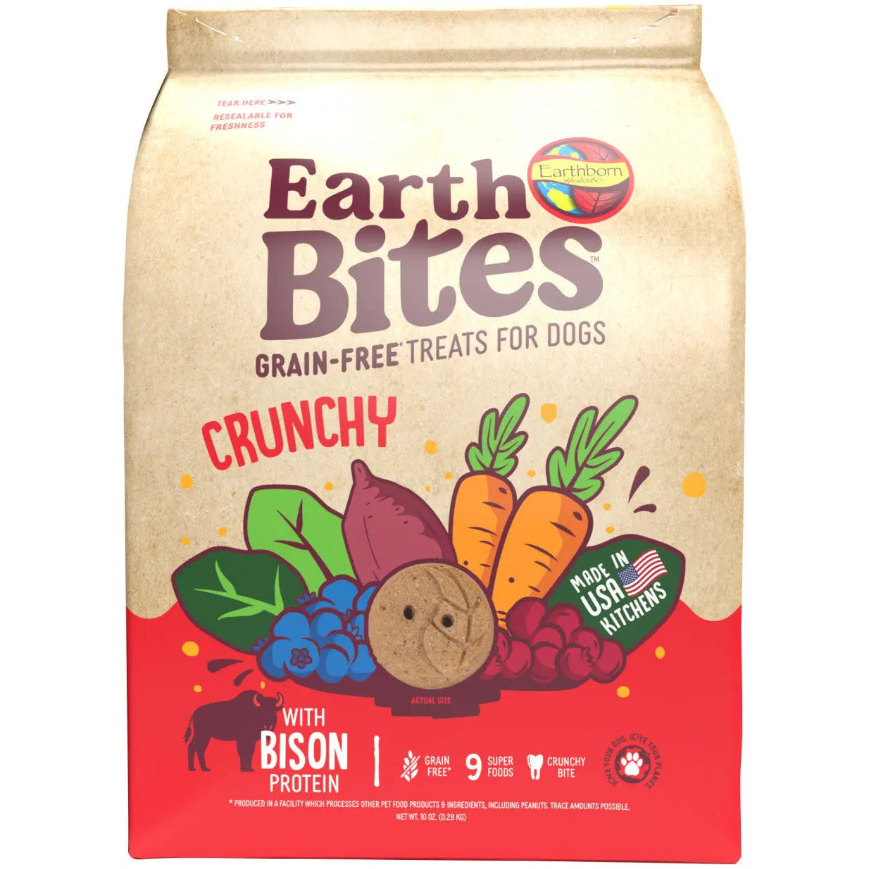 Earthborn Holistic EarthBites Crunchy Dog Treats Earthborn Holistic