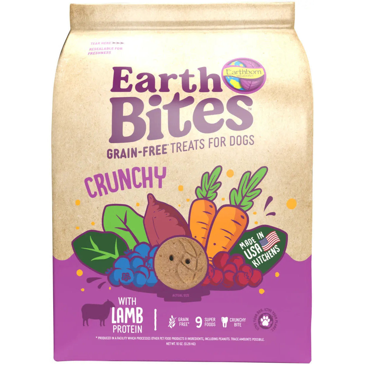 Earthborn Holistic EarthBites Crunchy Dog Treats Earthborn Holistic