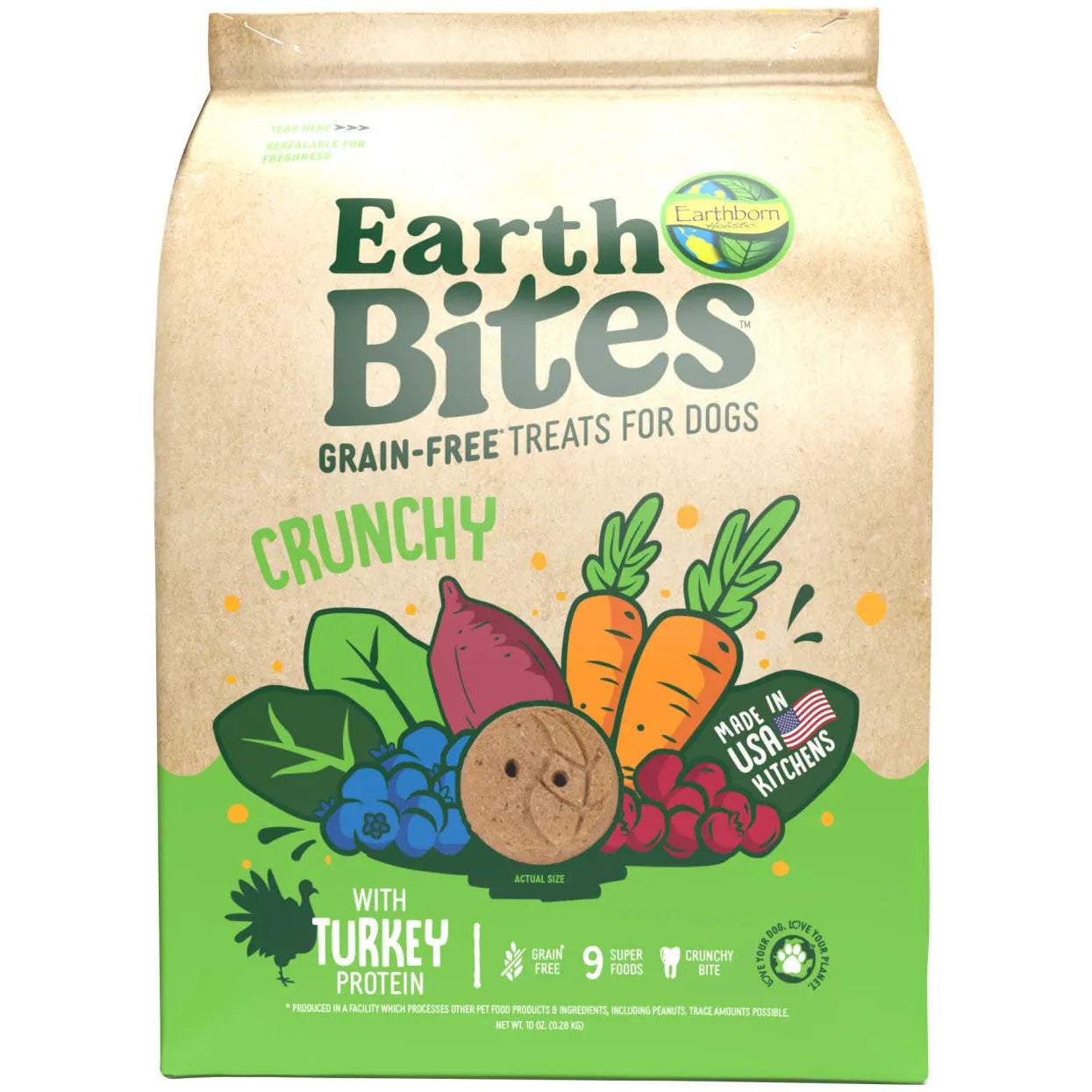 Earthborn Holistic EarthBites Crunchy Dog Treats Earthborn Holistic