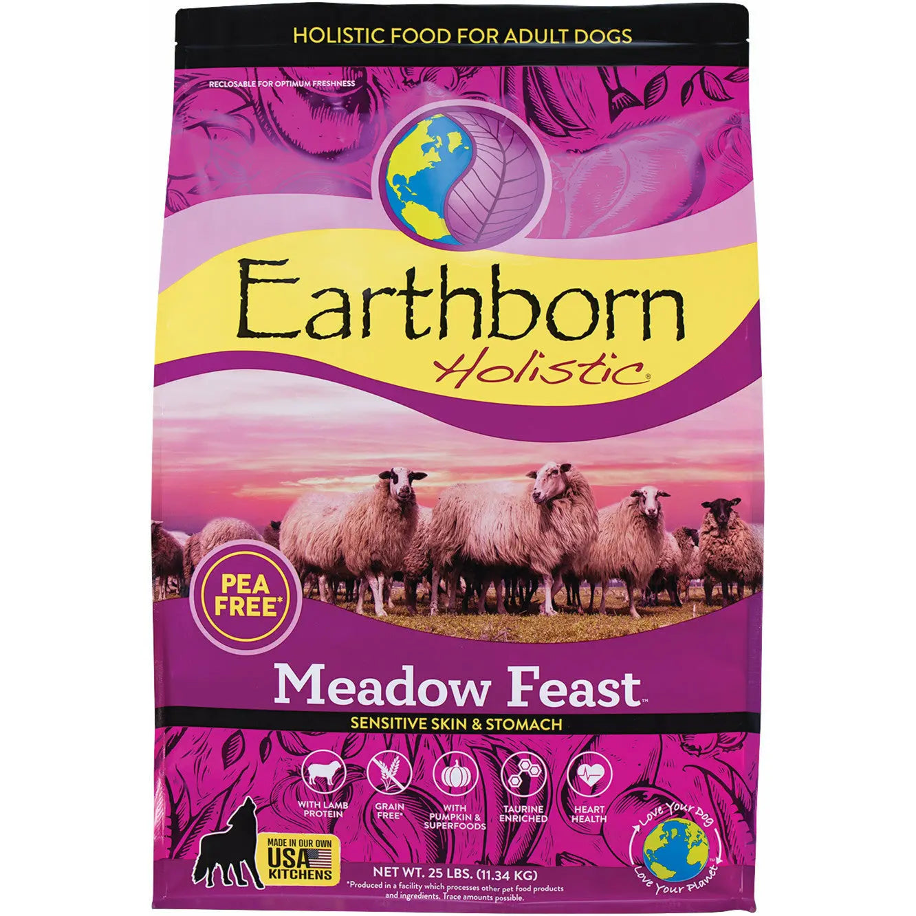 Earthborn Holistic® Grain Free Meadow Feast with Lamb Meal Dog Food Earthborn Holistic®