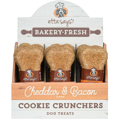 Etta Says! Cookie Cruncher Dog Treat 24ea/5 in Etta Says