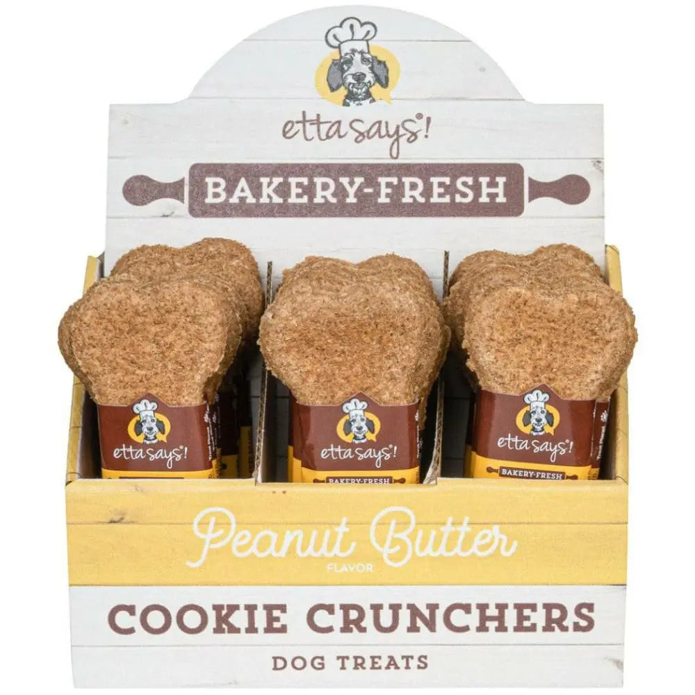 Etta Says! Cookie Cruncher Dog Treat 24ea/5 in Etta Says