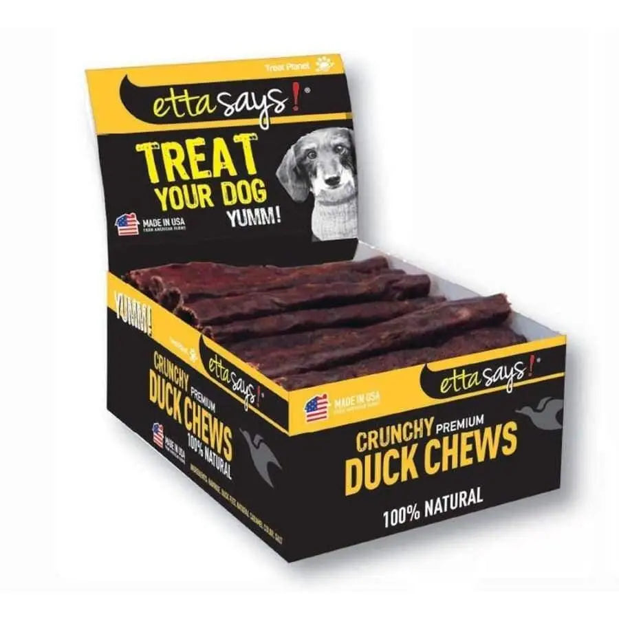 Etta Says! Premium Crunchy Duck Dog Treat Etta Says