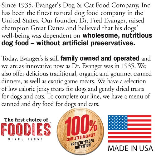 Evanger's Heritage Classic Goin' Fishin' Dinner Canned Cat Wet Food Evanger's