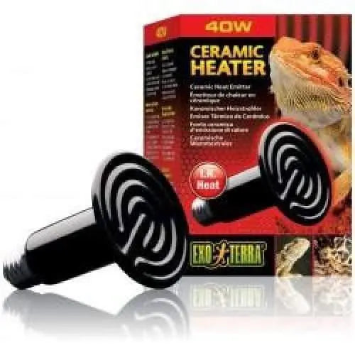 Exo Terra Reptile Heat Wave Ceramic Heat Emitter Exo Terra