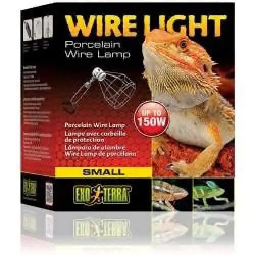 Exo Terra Reptile Porcelain Wire Clamp Lamp Light Exo Terra