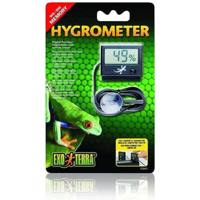 Exo Terra Reptile Terrarium Digital Hygrometer with Probe Exo Terra