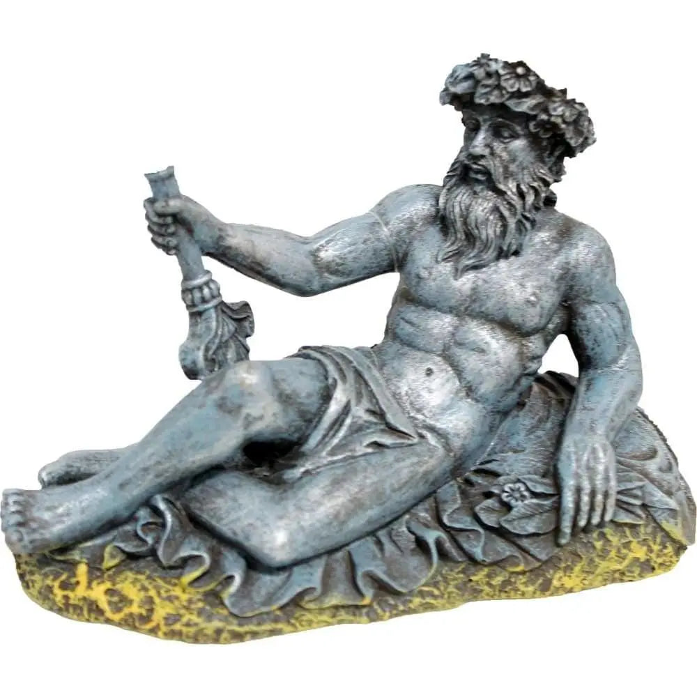 Exotic Environments Neptune Statue Aquarium Ornament Blue Ribbon Pet