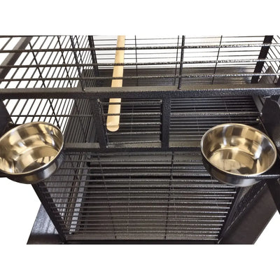 Extra Large Corner Bird Cage 42"x42"x73" A&E Cage Company