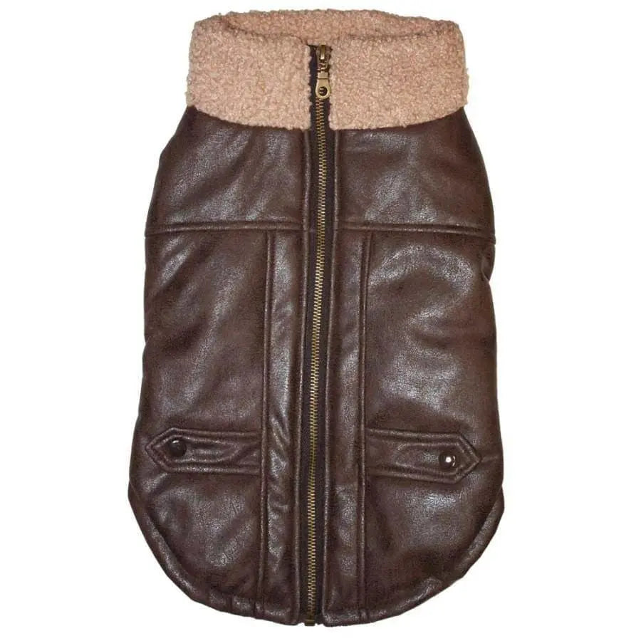 Fashion Pet Bomber Jacket Brown Fashion Pet CPD