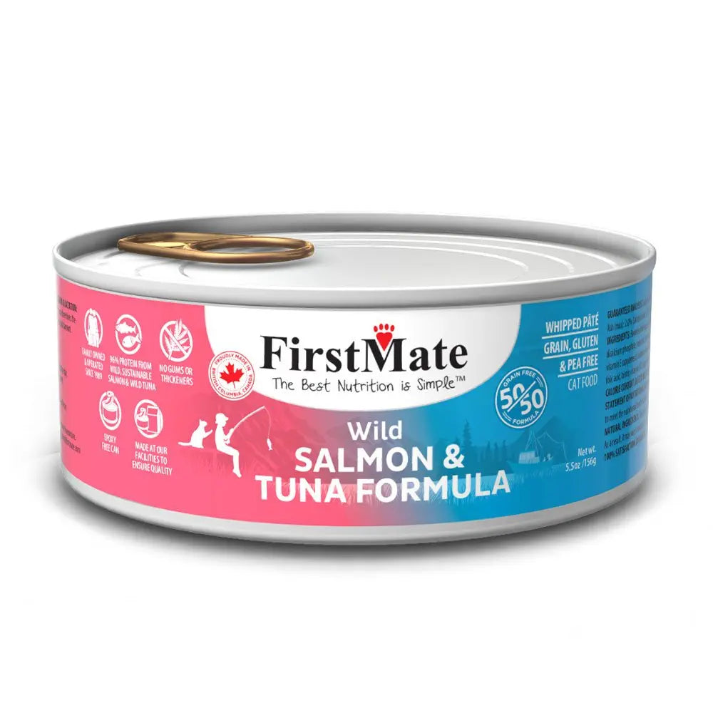 FirstMate 50/50 Cage Free Wet Cat Food 5.5 Oz case of 24 FirstMate?