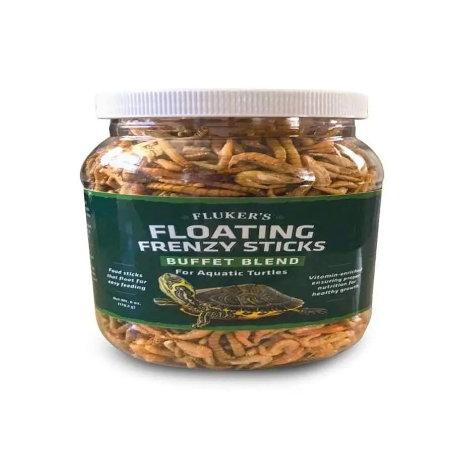 Fluker's Buffet Blend Aquatic Turtles Floating Frenzy Sticks Freeze Dried Food Fluker's CPD