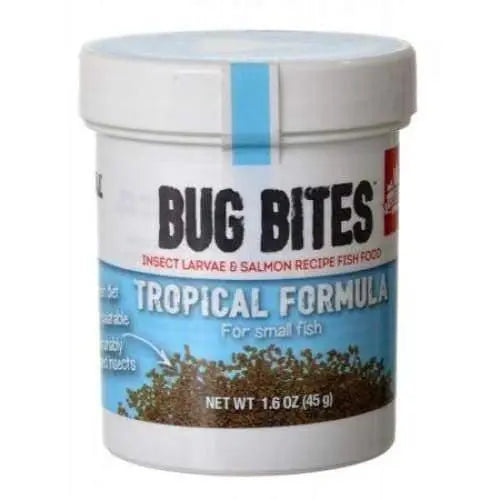 Fluval Bug Bites Tropical Formula Granules for Small Fish Fluval LMP