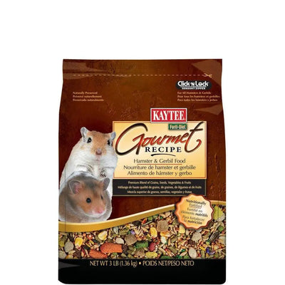 Forti-Diet Gourmet Recipe Hamster/Gerbil 3 lb Forti-Diet