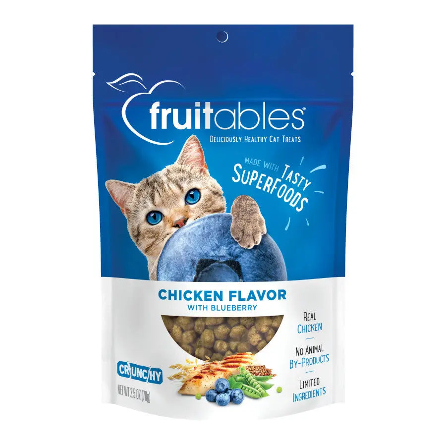 Fruitables Limited Ingredient Crunchy Cat Treats Fruitables