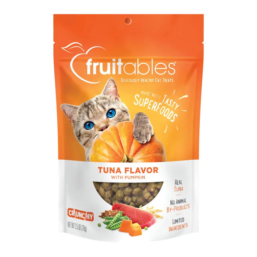 Fruitables Limited Ingredient Crunchy Cat Treats Fruitables