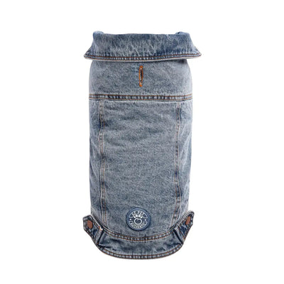 GF Pet Denim Dog Jacket Light Wash GF Pet