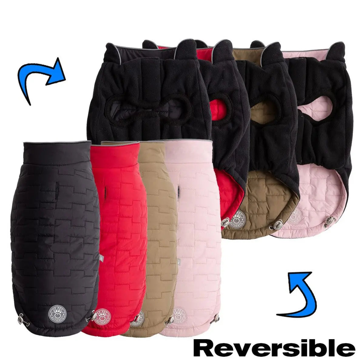 GF Pet Reversible Chalet Winter Dog Jacket GF Pet