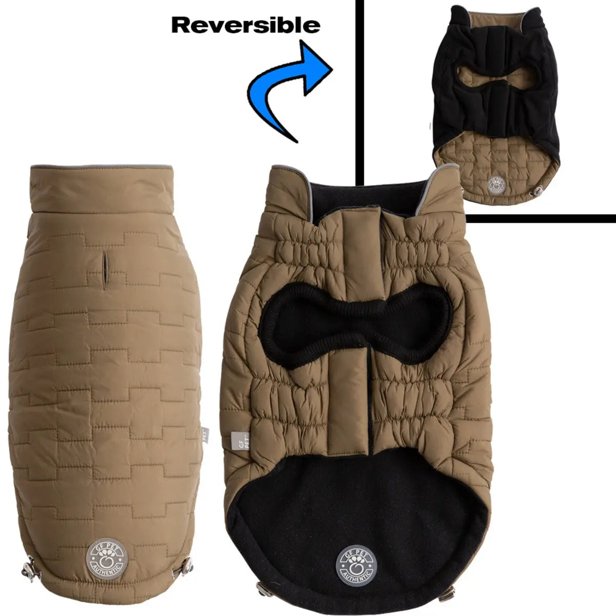 GF Pet Reversible Chalet Winter Dog Jacket GF Pet