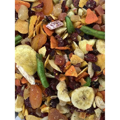 Goldenfeast Veggie Fruit Crunch Bird Food Higgins