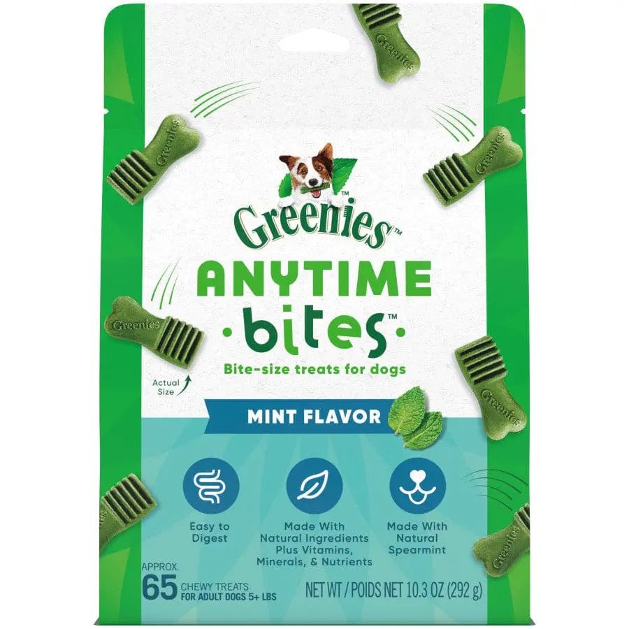 Greenies Anytime Bites Bite-Size Dog Dental Treats Greenies