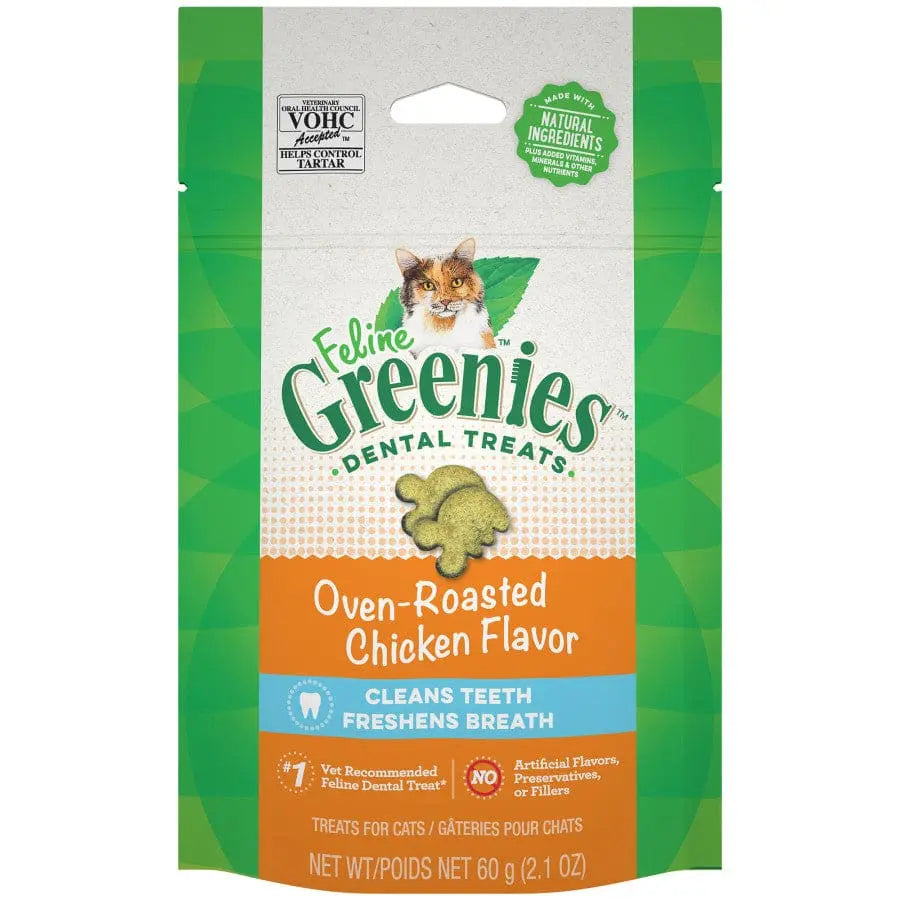 Greenies Feline Adult Cat Dental Treats Greenies