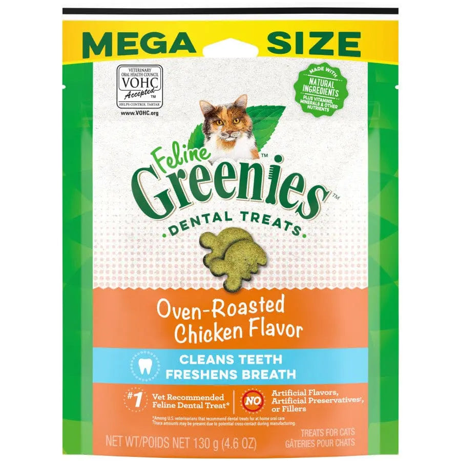 Greenies Feline Adult Cat Dental Treats Greenies