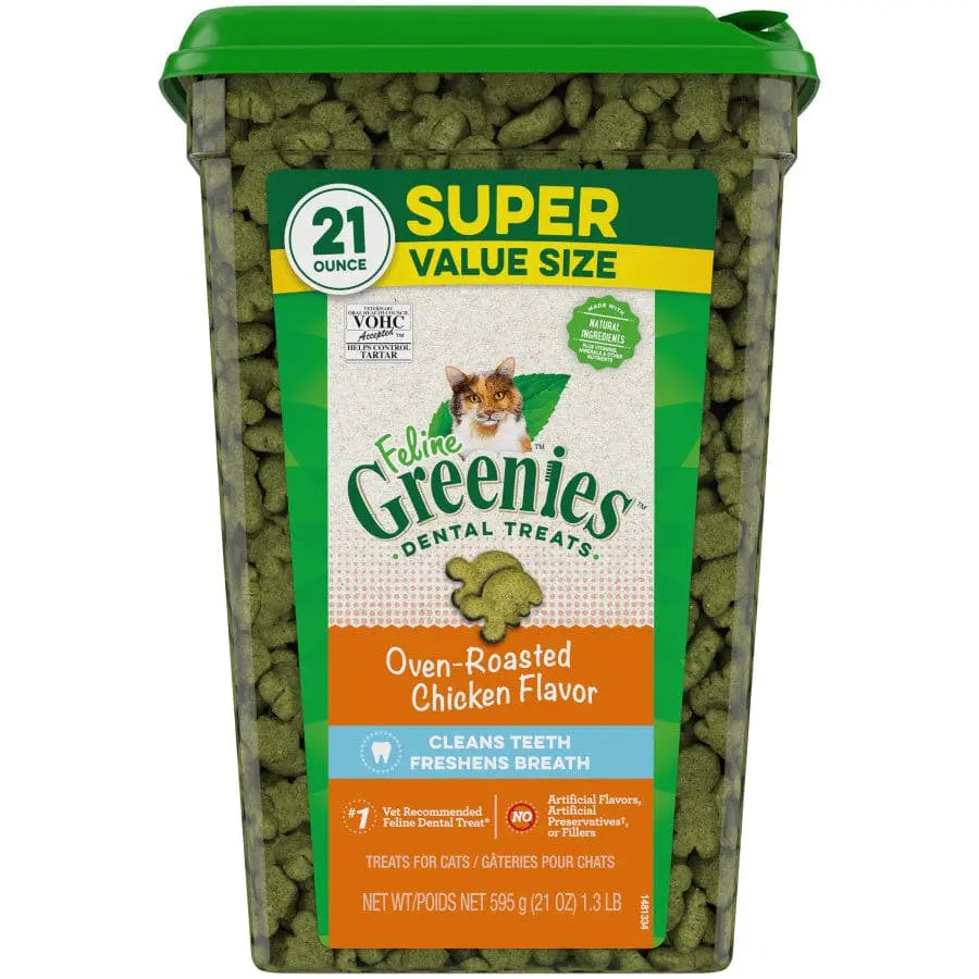 Greenies Feline Adult Cat Dental Treats Greenies