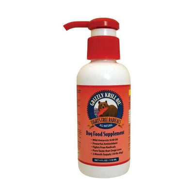 Grizzly® Antioxidant Krill Oil for Dog 4 Oz Grizzly®