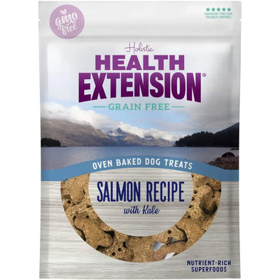 Health Extension Grain Free Salmon / Kale Dog Treat 12 / 6 oz Health Extension