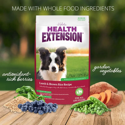 Health Extension Lamb & Brown Rice Dry Dog Food Health Extension