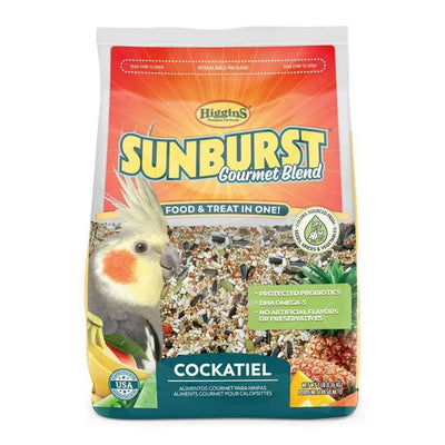 Higgins Sunburst Gourmet Blend Cockatiel Food Higgins