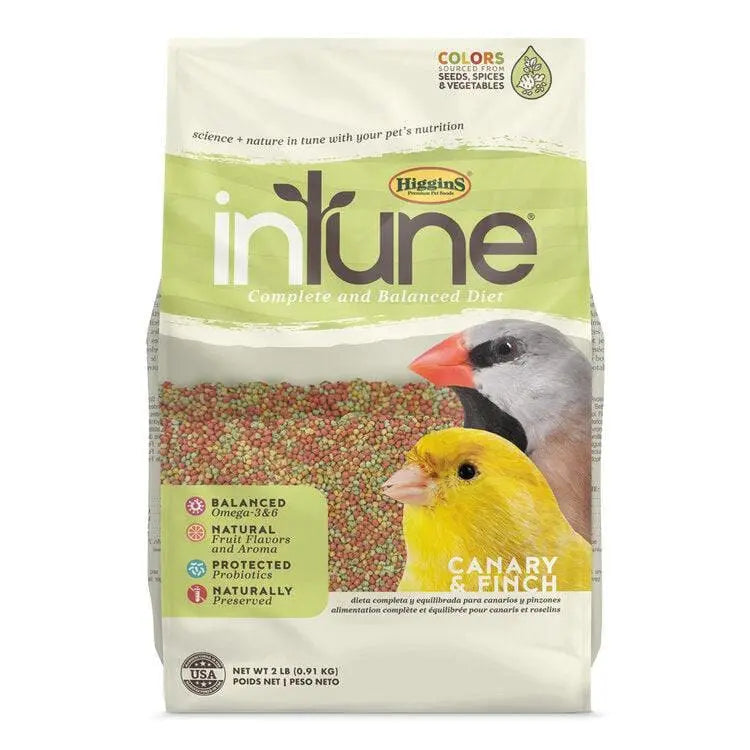 Higgins inTune Canary & Finch Food 2 Lbs Higgins