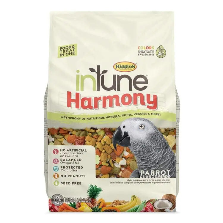 Higgins inTune Harmony Parrot Food 3 Lbs Higgins