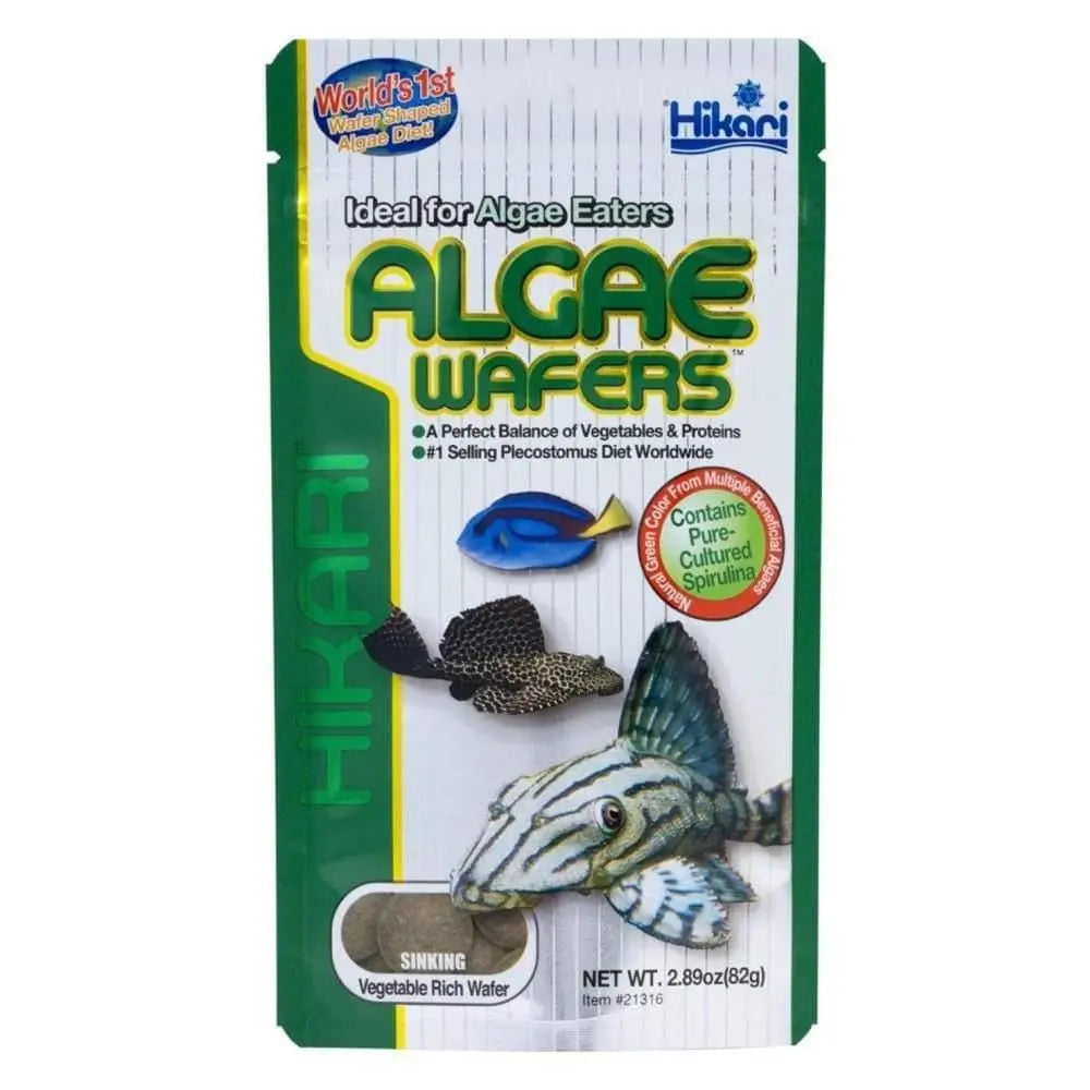 Hikari USA Algae Wafers Rapidly Sinking Wafer Fish Food 1ea/2.89 oz Hikari USA