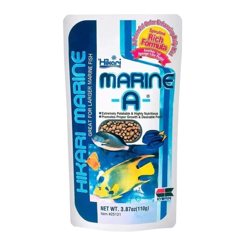 Hikari USA Marine A Pellets Slow Sinking Fish Food 1ea/3.87 oz Hikari USA